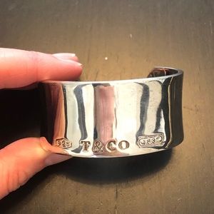 Tiffany’s wide bracelet